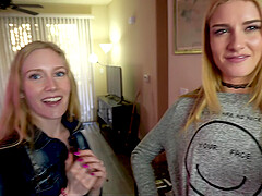 Hot and Horny Teens Suck A Big Dick Daddy
