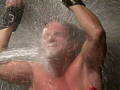 The pain and passion are the favorite mix for tied gay guy Alexander Gustavo