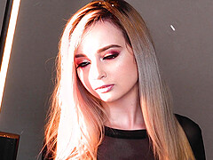 before black guy destroys her ass sweet blonde Lexi Lore sucked his cock