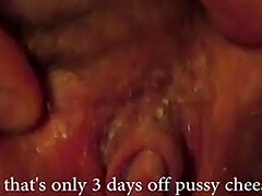 The proof of me loving hairy stinking unwashed vaginas.