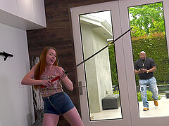 Arietta Adams is ready for hard sex from behind with a black guy