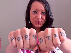 Sweet Kate adores when her lover cum on her face and naked body
