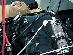 Male slave gets a brutal dick torture from Queen Jennifer Carter