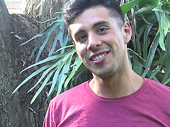 Cute Latino Hipster Gets A Sticky Cum Facial