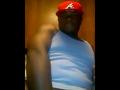 Big booty gay black guy shows off his ass and teases