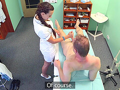 Amateur dude makes his dream come true when her bangs a hot nurse