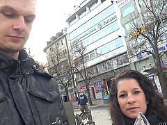 Prague pickup and passionate sex for cash