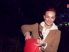 German redhead slut public pick up kessie shy Date pov