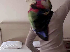 Turkish student shouting and fucking