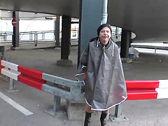 Schlampe Slut Petra flash and fuck outdoor Fun 2018
