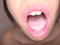 POV video of adorable Japanese cutie Hayana Ichika having sex