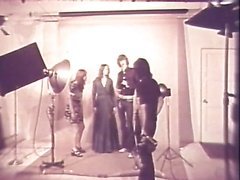 Busty Babes Suck Cock and Get Fucked in a Retro Threesome