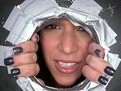 Amazing fucking via gloryhole with slutty chick Ava Cash. HD