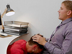 Hot ass gay dude enjoys getting fucked hard by his naughty coworker