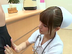 Fit Asian chick Momozono Mirai spreads her legs to ride a lucky dude